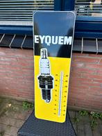 Mooie emaille EYQUEM bougie thermometer bord., Verzamelen, Merken en Reclamevoorwerpen, Ophalen of Verzenden, Gebruikt, Reclamebord