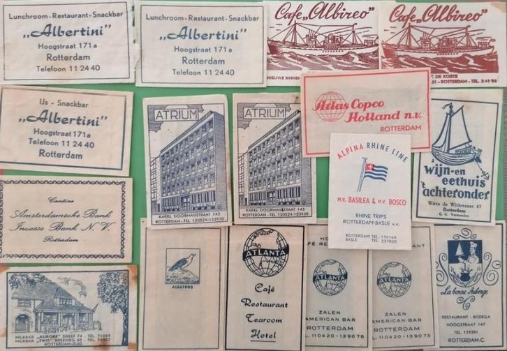 Rotterdam gesorteerd op A 811, Verzamelen, Suikerzakjes, Verzenden