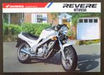 Folder Honda NTV 650 Revere - circa 1988 (Nederlands), Motoren, Handleidingen en Instructieboekjes, Verzenden, Honda