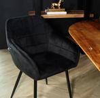 Nieuw in doos | Zwarte Stoel met armleuning, Huis en Inrichting, Stoelen, Ophalen, Zwart, Nieuw, Eén