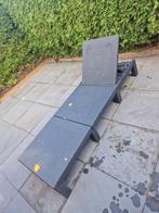 Ligbed met dunne zachte matras, Ophalen, Zo goed als nieuw, Kunststof, Verstelbaar