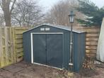 Metalen schuur, 3 bij 2,5 meter. gratis op te halen, Tuin en Terras, Tuinhuizen, Schuur, Zonder ramen, Metaal, Ophalen