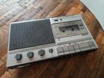 Mooie vintage Philips D6410 cassetterecorder met nieuwe riem, Audio, Tv en Foto, Cassettedecks, Ophalen of Verzenden, Enkel, Philips