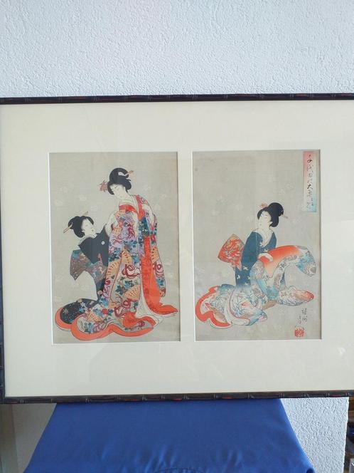 Toilet maken, Antiek en Kunst, Kunst | Litho's en Zeefdrukken, Verzenden