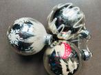 Vintage Glazen Kerstballen Set, Antiek en Kunst, Ophalen of Verzenden, Glas