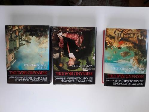 Braudel - Beschaving, Economie en Kapitalisme (3 delen), Boeken, Economie, Management en Marketing, Gelezen, Economie en Marketing