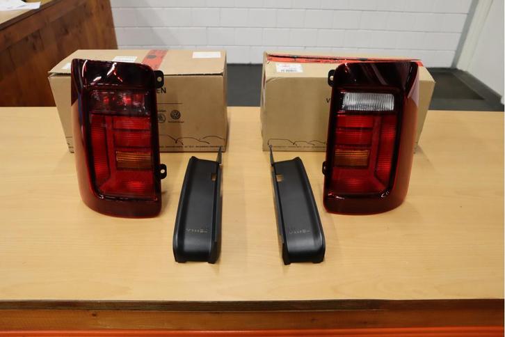 Caddy 3 Achterlichten smoke/donker OEM, Auto-onderdelen, Verlichting, Volkswagen, Nieuw, Ophalen of Verzenden
