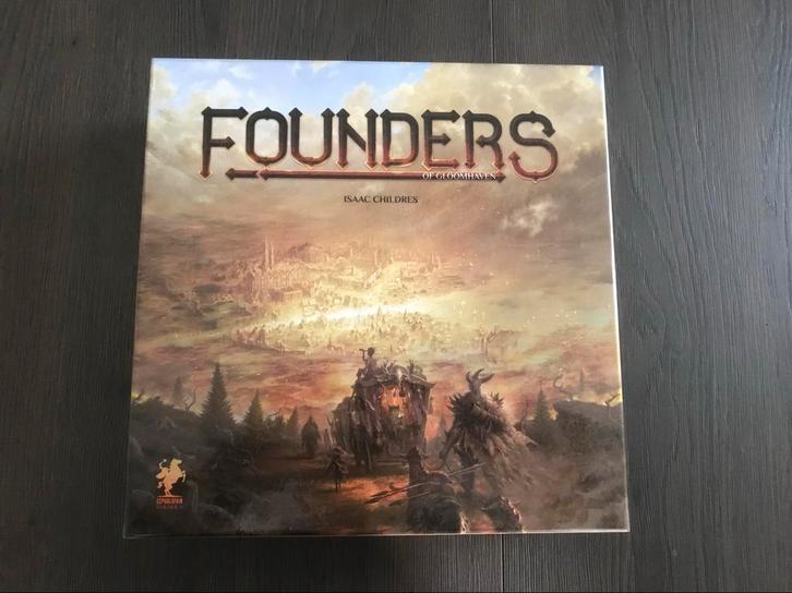 Founders of Gloomhaven Bordspel met folded space insert, Hobby en Vrije tijd, Gezelschapsspellen | Bordspellen, Zo goed als nieuw