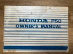 Honda P50 owners manual 1967, Fietsen en Brommers, Ophalen of Verzenden, Zo goed als nieuw