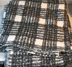 Boucle ruit zwart ecru (B), Hobby en Vrije tijd, Stoffen en Lappen, 120 cm of meer, Zwart, Ophalen of Verzenden, Nieuw