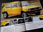 Brochure Volkswagen Golf 1978 incl GTI, Ophalen of Verzenden, Zo goed als nieuw, Volkswagen