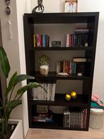 IKEA Boekenkast - Praktisch en Stijlvol, 100 tot 150 cm, Donkerbruin fineer, Ophalen of Verzenden, Zo goed als nieuw