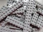 nr. 6434 40 l.grijs platte plaatjes, 2 nop br. Verzenden kan, Ophalen, Zo goed als nieuw, Complete set, Lego
