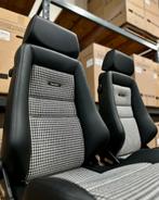 Recaro Classic LX Leder pepita zwart kuipstoel sportstoel, Ophalen of Verzenden