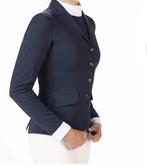 Donkerblauw Wedstrijdjasje HKM, Dieren en Toebehoren, Paardrijkleding, Dressuur, Ophalen of Verzenden, Zo goed als nieuw, Dames