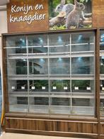 Te koop vogelstelling, Dieren en Toebehoren, Vogels | Hokken en Kooien, Ophalen, Gebruikt, Aluminium, Broedkooi of Kweekkooi