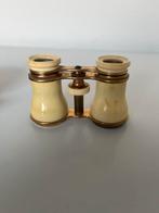 Antieke Theaterkijker met Lederen Etui, Ophalen of Verzenden