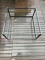 Frame van een zwarte salontafel industrieel, Huis en Inrichting, Tafels | Salontafels, Ophalen, 100 tot 150 cm, 50 tot 100 cm