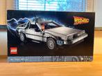 Lego Creator Expert 10300 - Back to the Future Time Machine, Ophalen of Verzenden, Zo goed als nieuw, Complete set, Lego