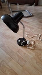 Vintage Bureaulamp - bruin Metaal, Ophalen of Verzenden, Gebruikt, Metaal, Vintage