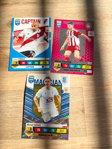 Panini Voetbalkaartjes FIFA 365 - 3 stuks beschikbaar voor biedingen
