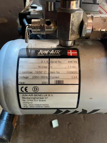 Jun air3 compressor geluidsarm beschikbaar voor biedingen