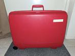 Rode Hardcover Koffer - Geen Sleutels, Wieltjes, Gebruikt, 50 tot 60 cm, Hard kunststof