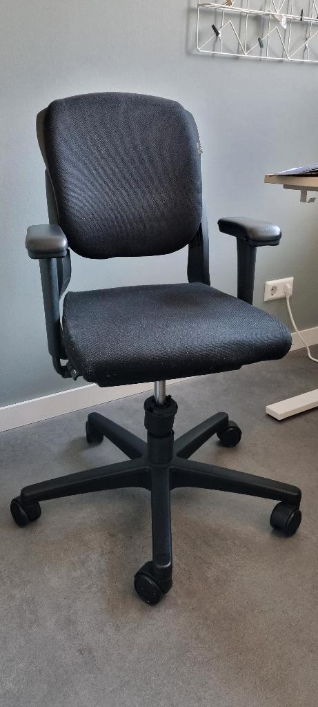Ahrend 230 bureaustoel zwart ergonomisch, Huis en Inrichting, Bureaustoelen, Gebruikt, Bureaustoel, Zwart, Ergonomisch, Ophalen