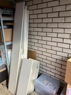 Planken wit, Doe-het-zelf en Verbouw, Hout en Planken, Gebruikt, 25 tot 50 mm, Ophalen of Verzenden, Plank