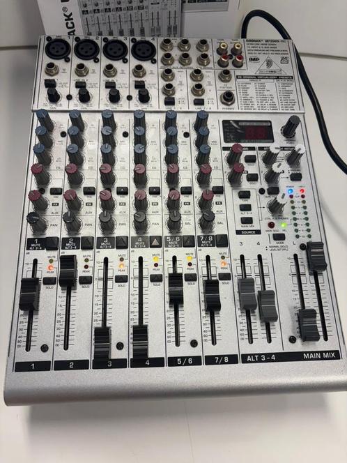 Behringer Eurorack UB1204FX-PRO – Compacte Mixer met Effecte, Muziek en Instrumenten, Dj-sets en Draaitafels, Nieuw, Overige merken