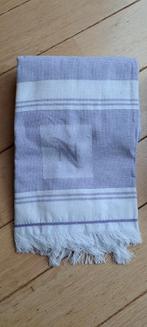 NIEUW Nespresso hammam doek 100x150 cm lila/wit, Ophalen of Verzenden, Nieuw, Wit