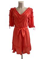 Fabienne Chapot jurk S, Ophalen of Verzenden, Zo goed als nieuw, Rood, Onder de knie