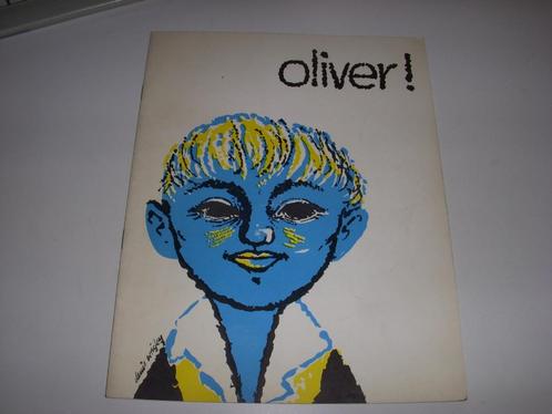 Programmaboekje musical ' Oliver ! ' 1963 Johnny Kraaykamp, Verzamelen, Muziek, Artiesten en Beroemdheden, Gebruikt, Gebruiksvoorwerp