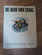 Vintage stripboek – De Man van Staal '40/'50, Antiek en Kunst, Antiek | Boeken en Bijbels, Ophalen of Verzenden