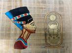 2 x Egyptische Papieres, Antiek en Kunst, Ophalen of Verzenden