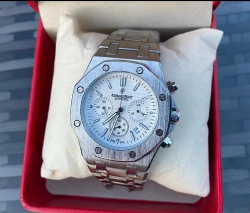 Audemars Piquet Royal Oak white dial, Sieraden, Tassen en Uiterlijk, Horloges | Heren, Nieuw, Polshorloge, Staal, Ophalen of Verzenden