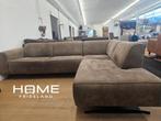Hoekbank - Microvezel, Huis en Inrichting, Banken | Bankstellen, 8912 BA, Zo goed als nieuw, Info@homefriesland.nl, 150 cm of meer