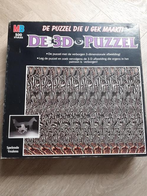3D legpuzzel, 500 stukjes., Hobby en Vrije tijd, Denksport en Puzzels, Gebruikt, Legpuzzel, 500 t/m 1500 stukjes, Ophalen of Verzenden