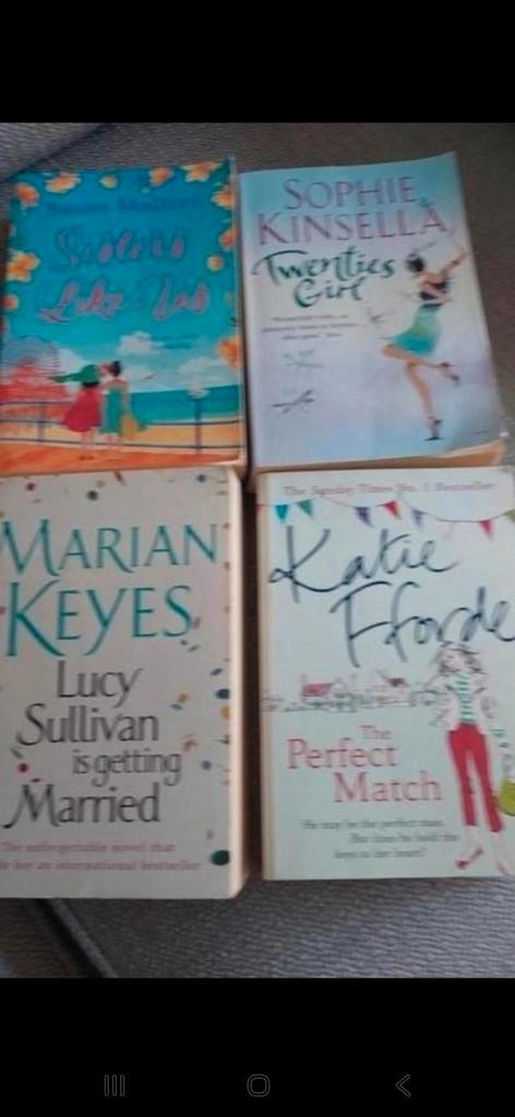 4x roman / chicklit Suzanne Mallery, Sophie Kinsella, Katie, Boeken, Taal | Engels, Gelezen, Ophalen of Verzenden