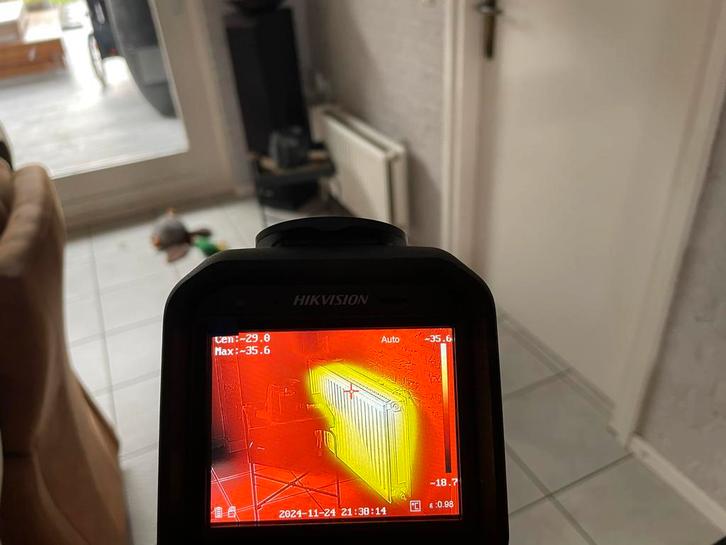 Hikvision Warmtebeeldcamera DS-2TP21B-6AVF/W, Doe-het-zelf en Verbouw, Meetapparatuur, Zo goed als nieuw, Temperatuur, Ophalen of Verzenden