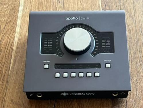 UAD Apollo Twin MkII Thunderbolt met kabel en USB-C adapter, Computers en Software, Geluidskaarten, Zo goed als nieuw, Extern