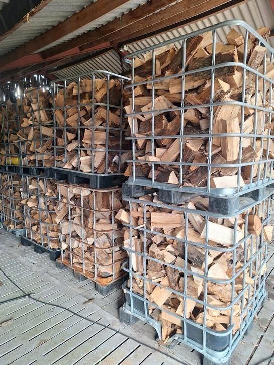 Brandhout/haardhout/hardhout DROOG, Tuin en Terras, Haardhout, Minder dan 3 m³, Ophalen of Verzenden
