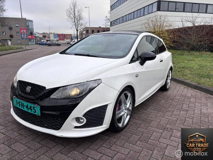 Seat Ibiza FR Bocanegra 1.6 tdi Pano/ Pdc/, Auto's, Seat, Bedrijf, Te koop, Ibiza, Airconditioning, Centrale vergrendeling, Cruise Control