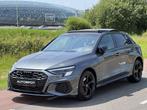 Audi A3 Sportback 45 TFSI e S-Line Pano Matrix Sfeerverlicht, Gebruikt, Zwart, 4 cilinders, Zilver of Grijs