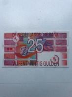25 gulden (geeltje) zo goed als nieuw, Postzegels en Munten, Bankbiljetten | Nederland, Ophalen of Verzenden, 25 gulden