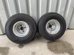 18.5x8.50-8 banden wielen velgen Vulkon 4x100, Ophalen, Gebruikt