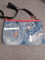 Handgemaakte Jeanstas van gerecyclede jeans - gevoerd (KWF), Ophalen of Verzenden, Zo goed als nieuw