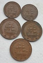 Verzameling Oude Vintage Munten Zuid Afrika Kolonie Engeland, Ophalen of Verzenden, Buitenland, Munten