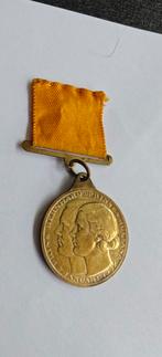 Huwelijk van Prinses Juliana met Prins Bernhard, 1937 met li, Postzegels en Munten, Penningen en Medailles, Ophalen of Verzenden
