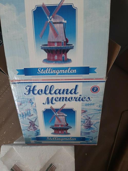 Holland memories , Stellingmolen ( model molen), Verzamelen, Beelden en Beeldjes, Nieuw, Overige typen, Ophalen of Verzenden